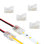 2 Pin LED Strip Light Wire to Tape Connectors, 6 Pack