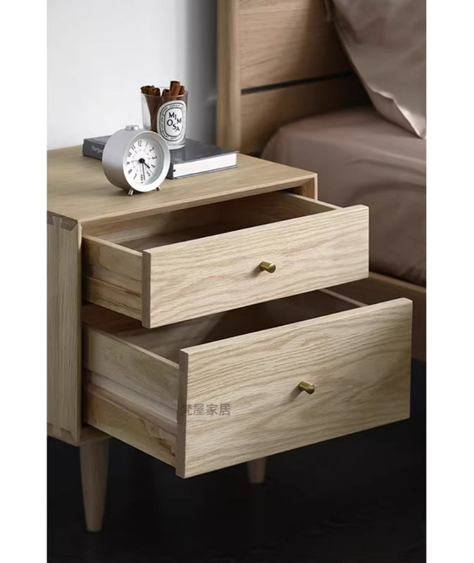 48cm W Plywood / Laminate Board Bedside Table