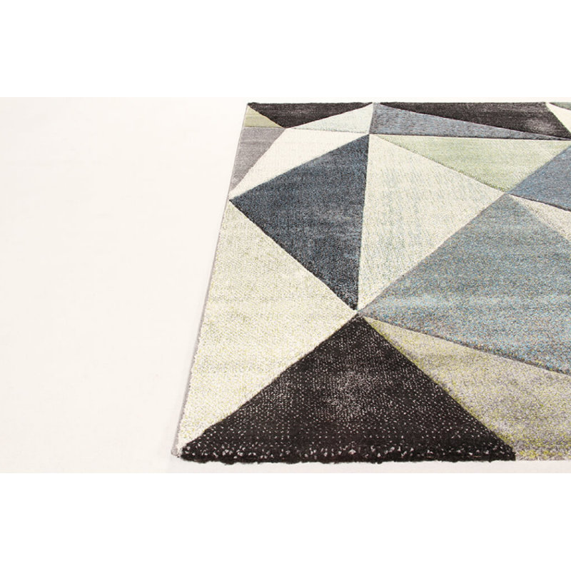 Rectangle Geometric Area Rug, Rectangle 200 x 300cm