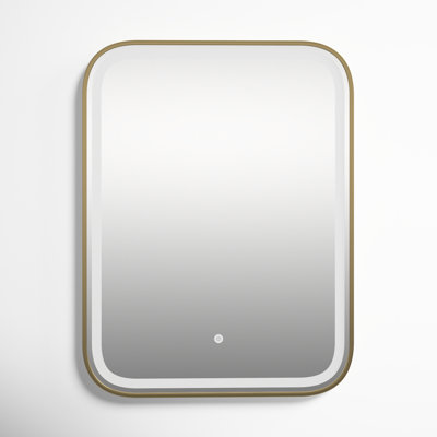 Ani Metal Flat Wall Mirror