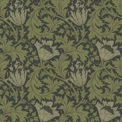 Anemone Floral Wallpaper