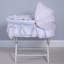 Moses Basket with Bedding with Mattress