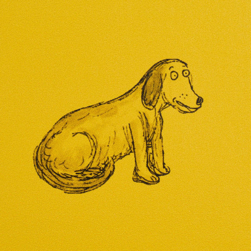 Schumacher X The New Yorker Good Dogs Everywhere Wallpaper, Taxi-Cab Yellow