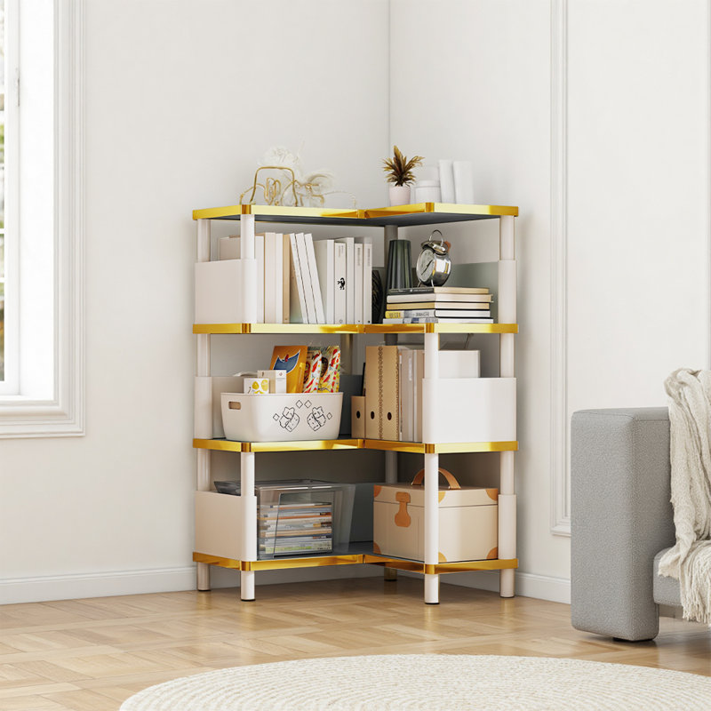 46.5cm W Bookcase, (4 Shelves) 34.7"H x 18.3"W x 18.3"D