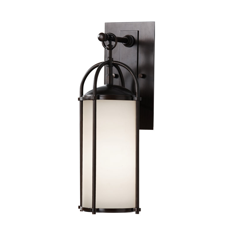 Dakota Small Lantern from Generation Lighting , 17" H x 6.25" W / Espresso