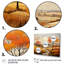 «Orange Farm Autumn Landscape III», reproduction sur toile-1251971166-1251971146