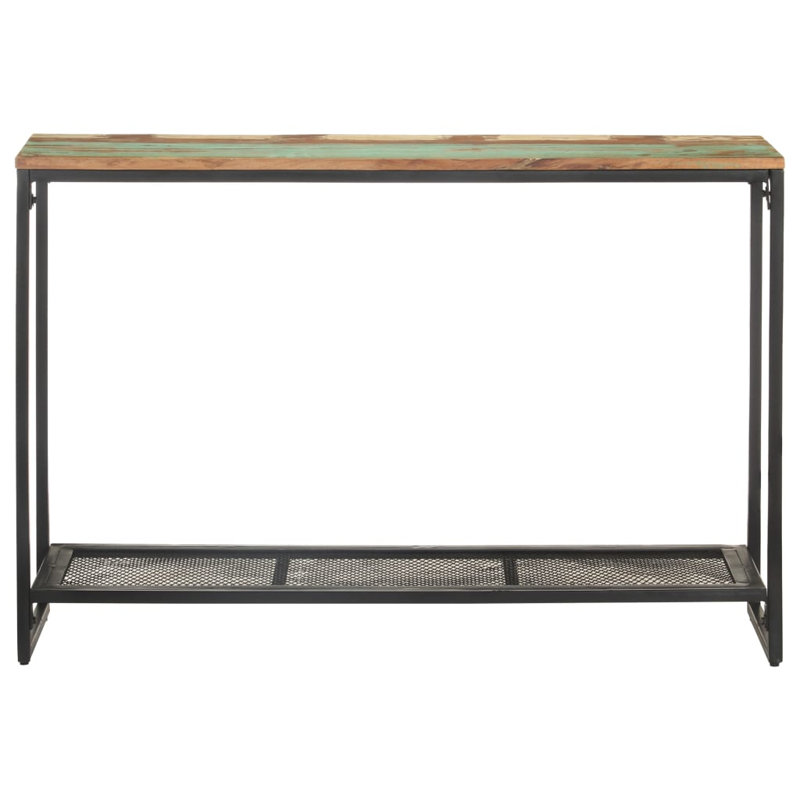 Console Table 43.3"x13.8"x29.5" Solid Mango Wood, Reclaimed Wood