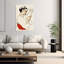 Dove Embrace Modern Bird Wall Art Print-1569423648
