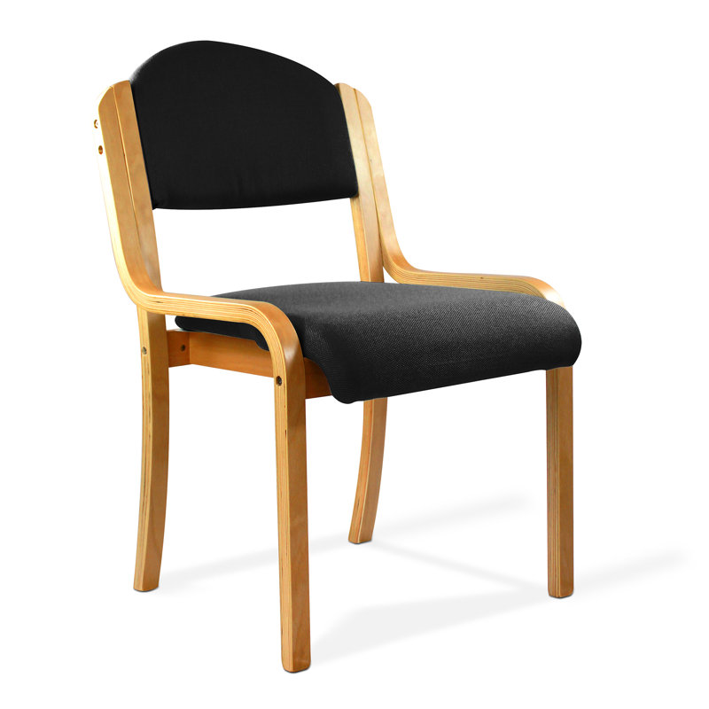 Hoboken Waiting Room Chair, Black