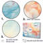 Nuage, lever de soleil, encre alcool, paysage - nuages, décoration murale-723751567-694491680