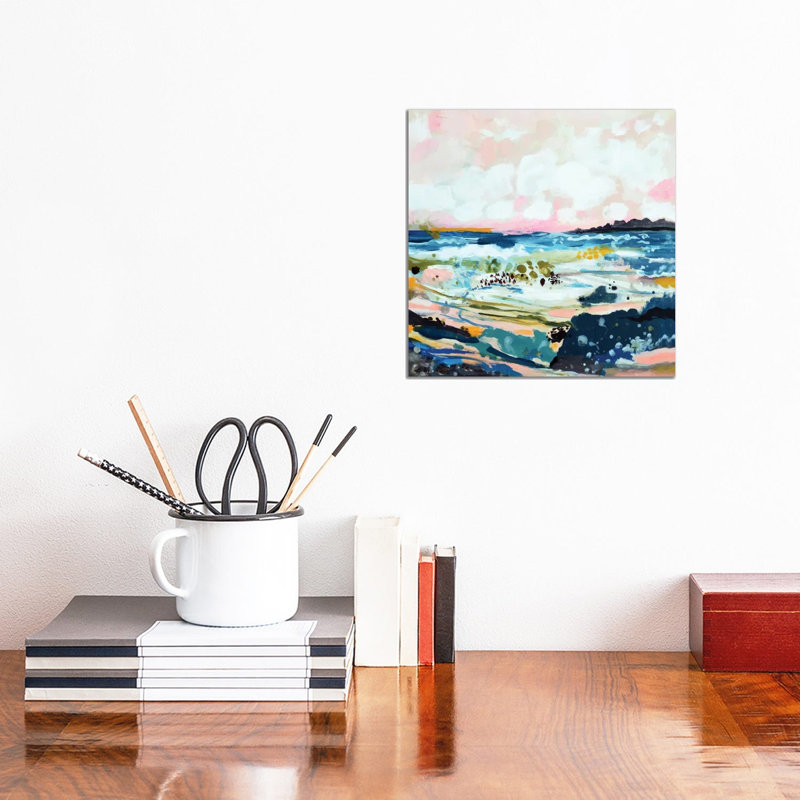 Surfscape IV by Karen Fields - Wrapped Canvas Gallery-Wrapped Canvas Giclée, 30.48 cm H x 30.48 cm W