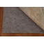 Tapis unique en coton beige et ivoire 2 pi 9 po x 2 pi Neeltje