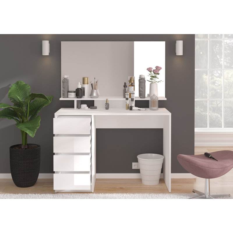 Pilade Dressing Table with Mirror