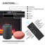 CASTELLO FLAMME Stainless Steel Electric Fireplace Insert-11039583