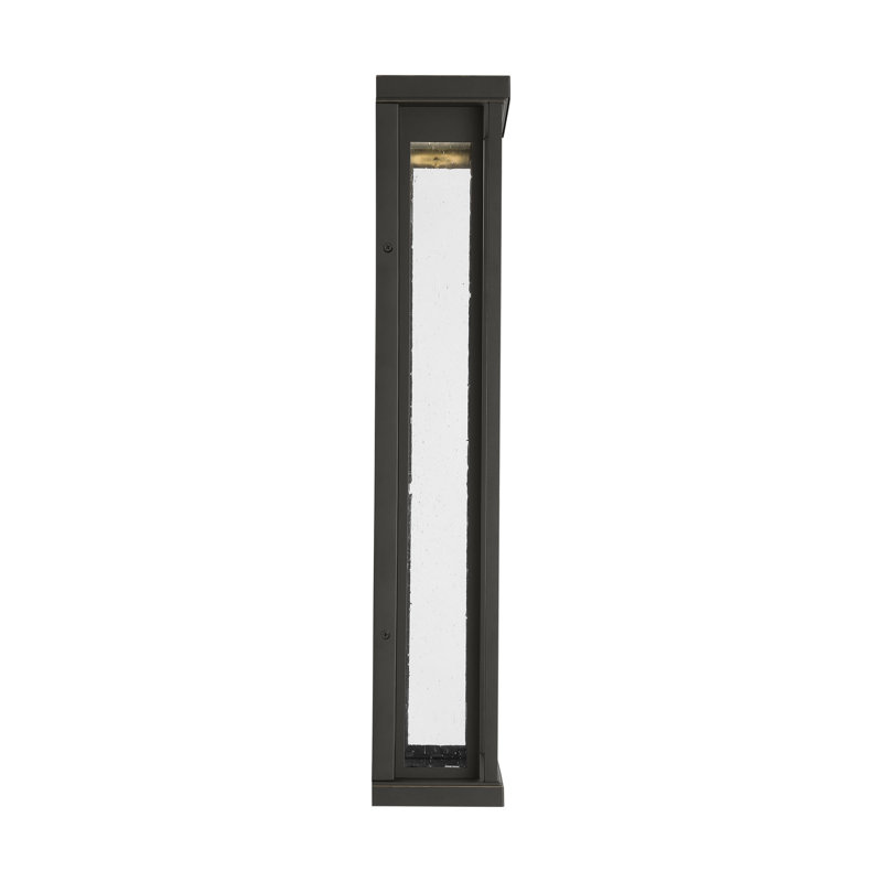 Très grande lanterne Faywood de Génération Lighting , Bronze Antique, H 26 po x l 10 po x P 4,75 po