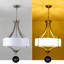 Lustre tambour 6 lumières à intensité variable-509263911