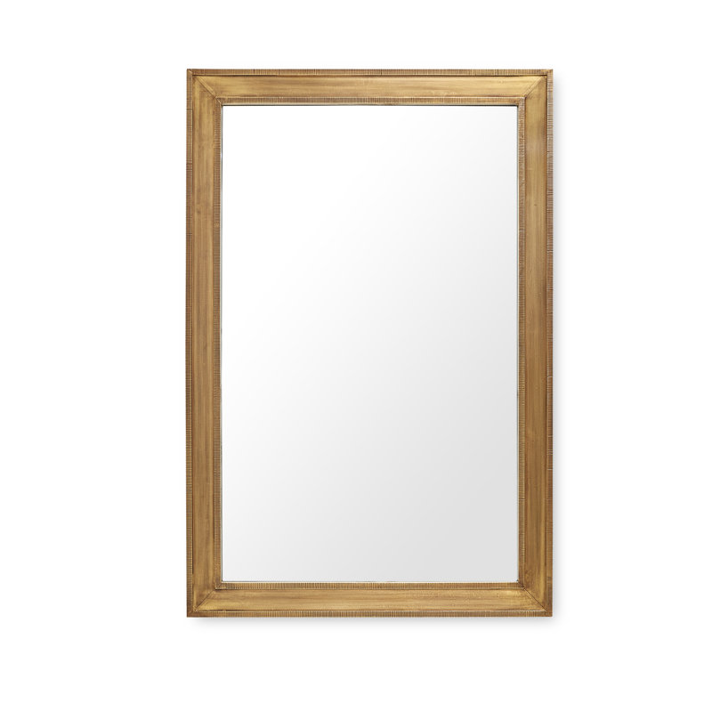 Ellen Flat Metal Wall Mirror, 54.5" x 36.5"