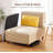 Adjustable Multi-Function Folding End Table - Versatile TV Tray with 6 Height Settings & 3 Tilt Angl-960297889