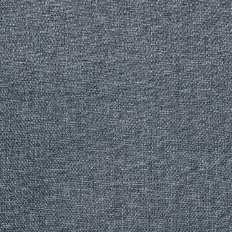 Panneau de rideau simple occultant avec œillets en lin Uni danalynn, bleu, L 52 po x L 108 po