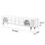 Meuble télé avec rangement en bois de qualité-104250548