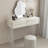 Makeup Vanity with mirror,3 drawers