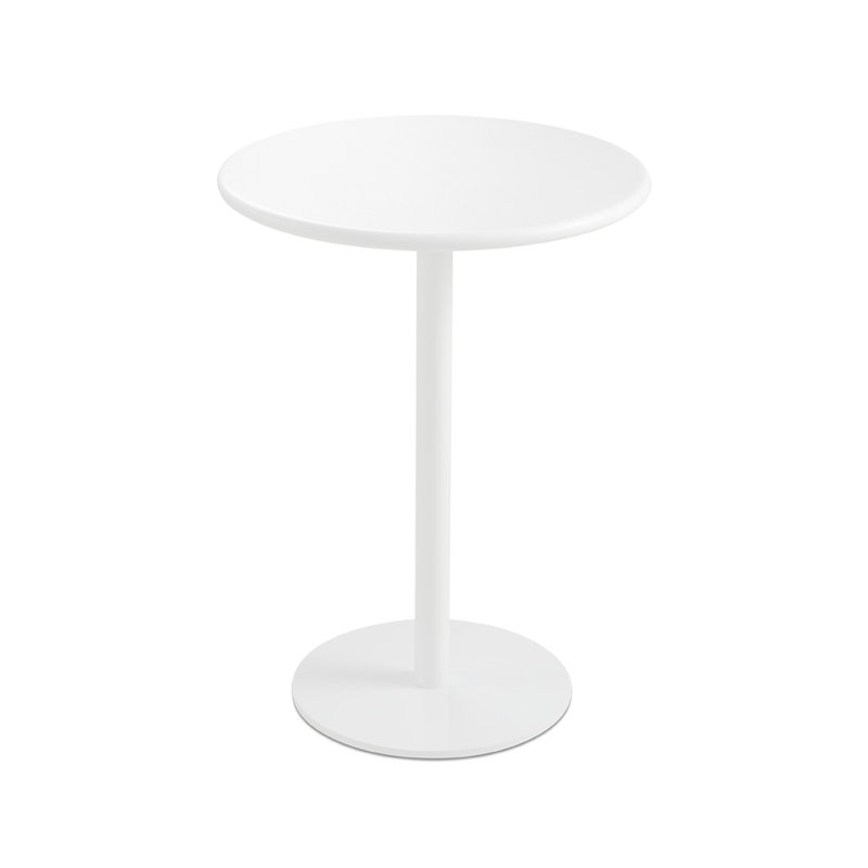 Ion end table, White