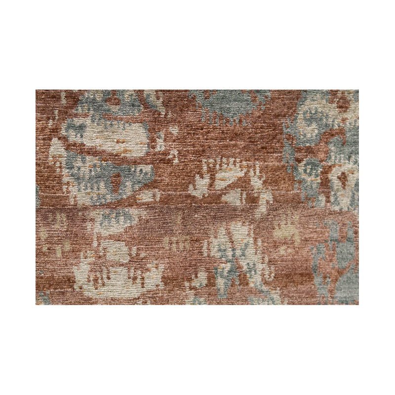 Hand Woven Ikat Area Rug