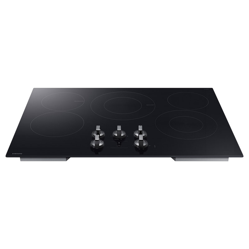Samsung 30" Electric ENERGY STAR Certified Cooktop with Illuminated Knobs and Wi-Fi