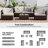 5-piece wicker patio conversation sets with cushions-321266833-329053541-329053542