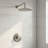 Round Shower Faucet (Valve Included）
