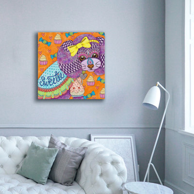 «Irresistible Animals 15» par Hello Angel, art mural sur toile