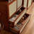 Italian style retro small bookcase