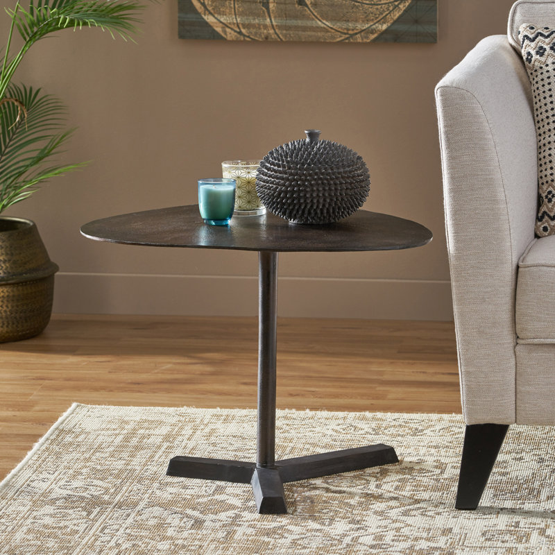 Table d'appoint en aluminium Russell