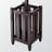 Asher Coat Tree with Umbrella Rack In Cappuccino Finish, 71.35'' H X 12.5'' W X 12.5'' D