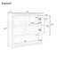 Armoire de salle de bain murale avec miroir-606433299