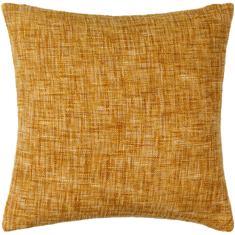 Housse de coussin Earleton, H 20 po x l 20 po, Housse de coussin seulement - sans coussin, Brun clair / Beige