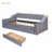 Twin Size Upholstered Daybed With Storage Armrests And USB Port-962774460