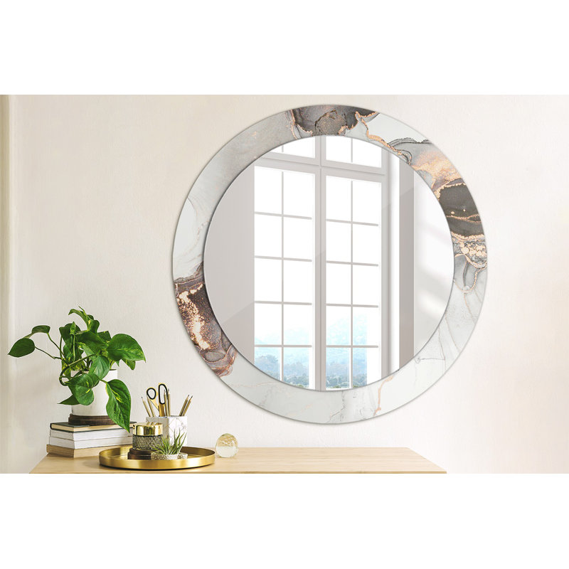 Huldar Glass Flat Wall Mirror