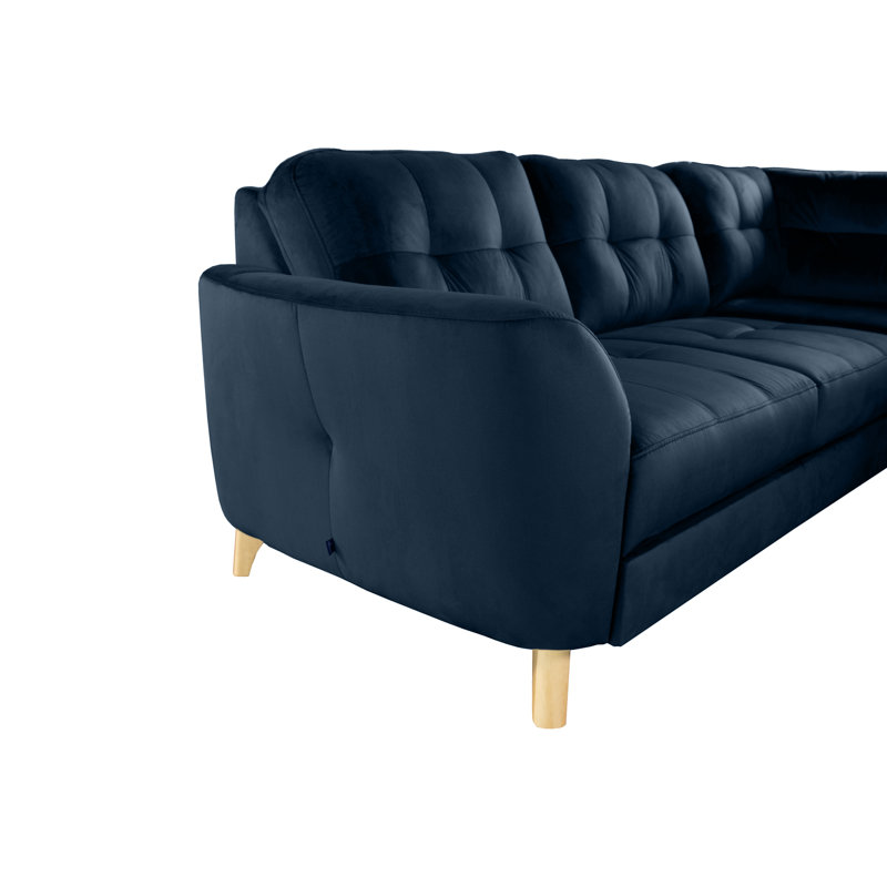 Hunnewell Sleeper Corner Sofa, Right Hand Facing, Navy