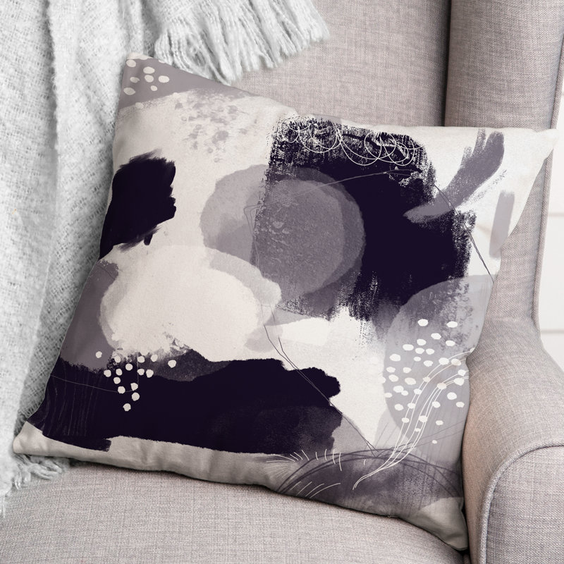 Housse et insert de coussin extérieur d'extérieur, Bleu marine