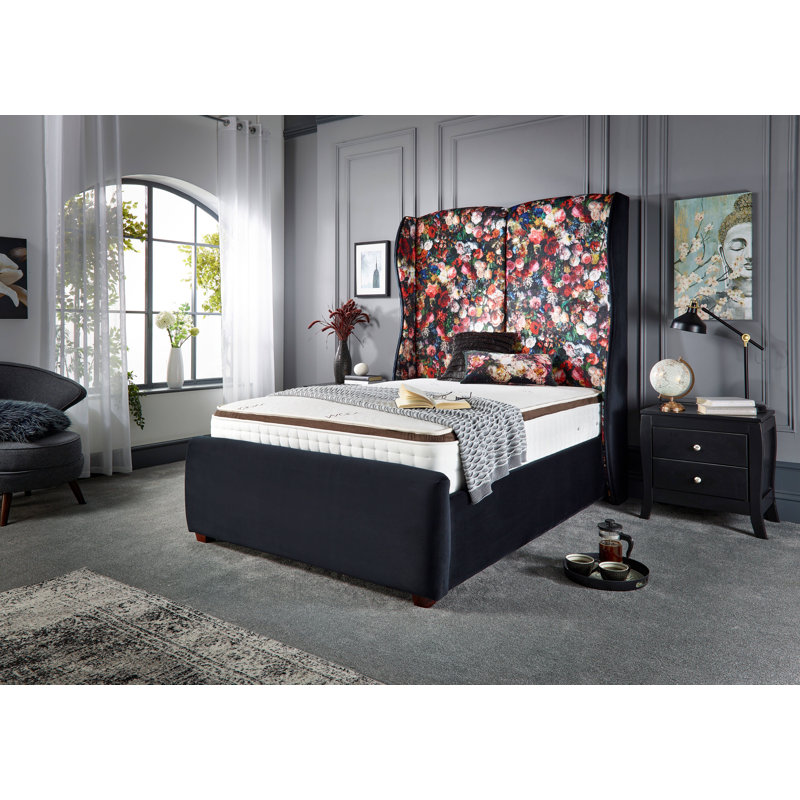 Chandrea Upholstered Bed, Small Double (4')