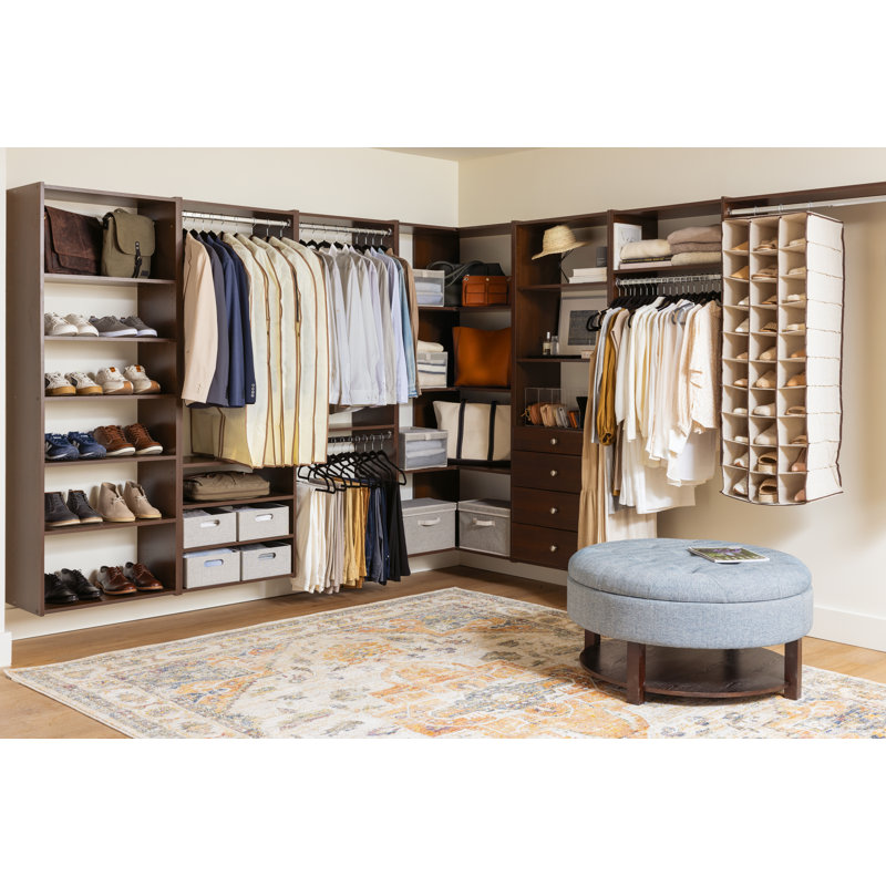 30 Pair Stackable Hanging Shoe Organizer