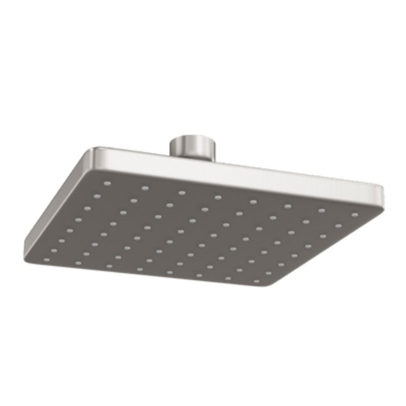 6" Shower Rainhead ABS SQU Brushed Nickel, Brushed Nickel