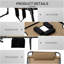 Chaise longue pliante 2 pièces Outsunny avec dossier inclinable à 5 niveaux-987588783-987588776