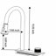 Gunmetal Black Drop in Waterfall Kitchen Sink - 33*22 inch Single Bowl 16 Gauge Stainless Steel Ledge Workstation Kitchen Sinks with Pull-Out Faucet & Cup Washer, Unique Waterfall Design