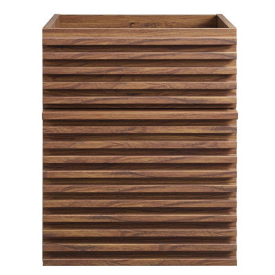 Modway Render 18" Wall Mounted Single Bathroom Vanity Base Only