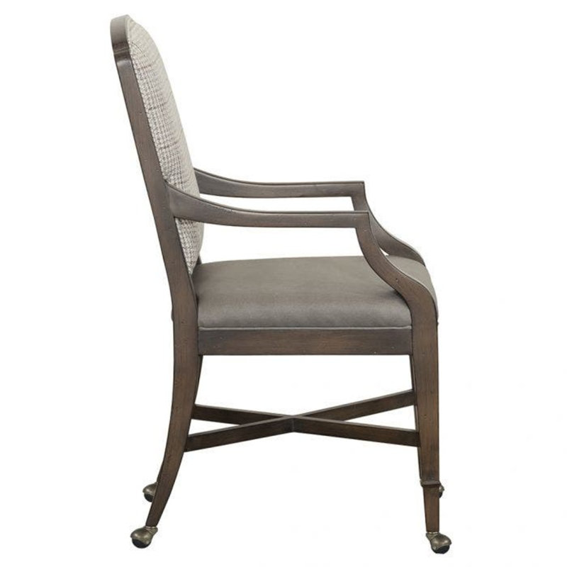 Stella Arm Chair, Tobacco, 9953 Slate