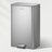 EKO Marina 50L / 13.2 Gal Rectangular Stainless Steel Kitchen Step Trash Can with Soft-Close Lid and Removable Inner Bucket-130911583