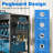 Adaeze Rolling Tool Rack With Wheels