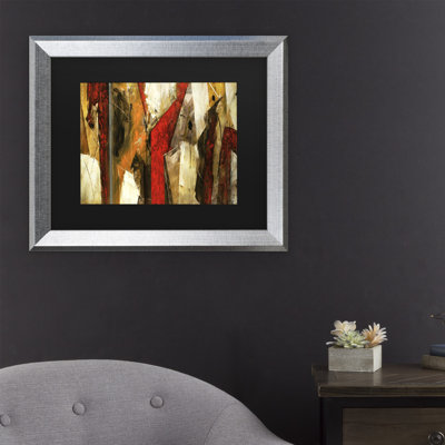 « abstract ix », reproduction de peinture à l’acrylique sur toile encadrée